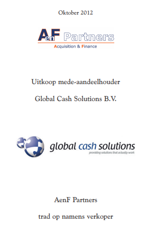 Global Cash Solutions okt 2012